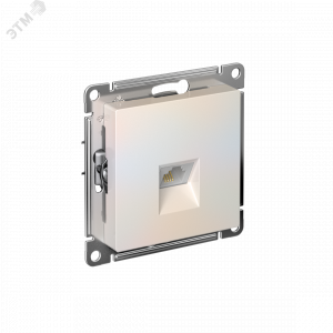 Розетка ATLASDESIGN телефонная RJ11 механизм жемчуг ATN000481