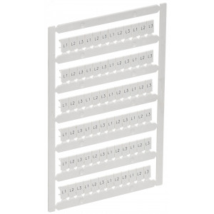 ARMAFIX Маркер для CTS/CP 4мм2 с символами L1 L2 L3 IEK AF-CT10D-M-004-22