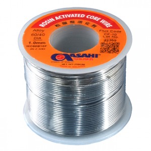 SN60/PB40 D1.0MM 250G CF10 ASAHI, Припой трубчатый олово 60% свинец 40% диаметр 1.0мм 250гр