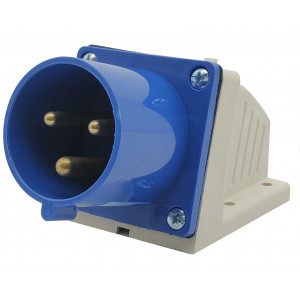 ВИЛКА СТАЦИОНАРНАЯ AM-523 32A 220V~250V, ВИЛКА СТАЦИОНАРНАЯ AM-523 32A 220V~250V 2P+E IP44 (ANDELI)