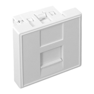 Розетка RJ45 кат. 6, 2 модуля EKF