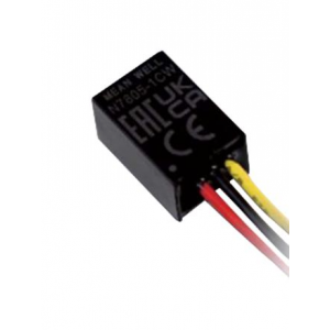 N7809-1CW, Преобразователь DC/DC, 9Вт, без гальванической развязки, вход 13…36В, выход 9В/1А, SIP3, проводные выводы, 16x7,5x10,5мм, -40…+85°С