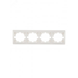 Рамка 4-м Mira горизонт. бел. 701-0200-149