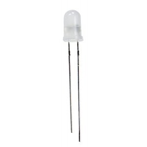 ARL2-5013URBW-B, Светодиод 5мм/красный/620нм - синий/470нм /белый матовый/мигающий