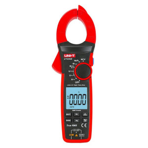 UT205E, Токоизмерительные клещи, True RMS, 1000В, 1000А, 60МОм, NCV, емкость, частота