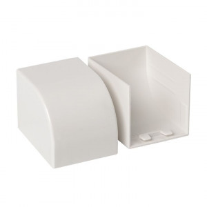 Заглушка (40х40) (4 шт) белая EKF-Plast