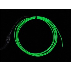 407, Принадлежности Adafruit  High Bright Green EL Wire 2.5m