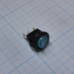 SMRS-101N-2C3-BL/B, переключатель клавишный