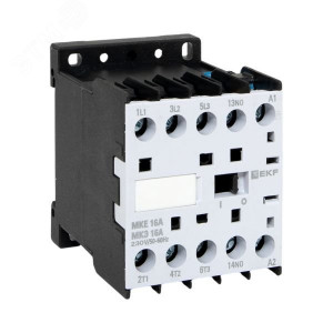 Мини-контактор МКЭ 16А кат. 230В AC 1НО PROxima Mctr-s-16-230