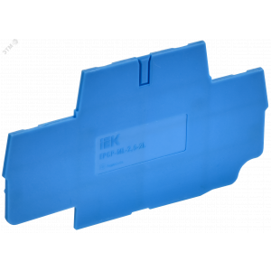 ARMAFIX Заглушка EPCXDL2.5 BU для колодки клеммной CXDL2.5 синяя IEK AF-CT40-00-K07-002-ZGL