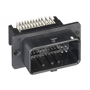 366380002, Разъем штыревой четырехрядный угловой на плату