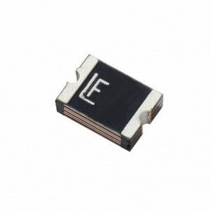 1812L160/12DR, PTC Resettable Fuse 1.6A(hold) 2.8A(trip) 12VDC 100A 0.8W 1s 0.03Ohm SMD Solder Pad 1812 T/R