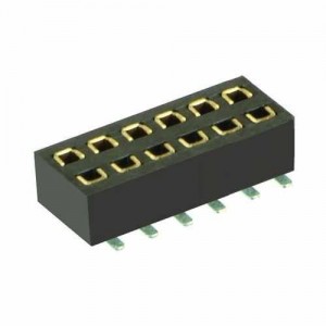M50-3150642, Проводные клеммы и зажимы 6+6 DIL SMT Au/Sn LOW PROFILE SOCKET