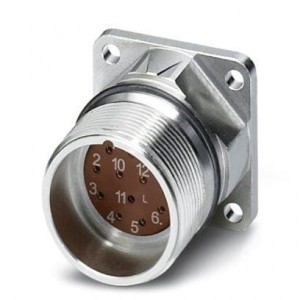 1607892, Цилиндрические метрические разъемы RF-17S1N8AWA00 17P P30-M23 F PMNT