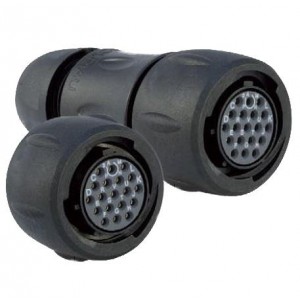 UTS6JC1419S, Стандартный цилиндрический соединитель 19P Strt Socket Plug Backshell Size 14