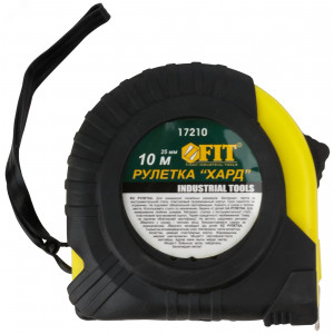 Рулетка прорезиненный корпус 