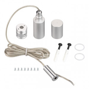 Подвес MOONLIGHT-VT-LIFT-SIDE-D18 038766, Вертикальный подвес для герметичной ленты MOONLIGHT-360 диаметром 18мм с выводом кабеля SIDE (вбок), подходит для поверхностей без подвесных потолков, в том числе и для бетонных потолков. Высота подвеса регулируется - максимальная длина 2.5 метра. Применя