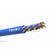 Кабель витая пара U/UTP 4х2х24AWG (0.57мм) кат.6 PVC TOKOV PRO Fluke tested (м) TOKOV ELECTRIC TKP-C08-U/UTP-42-6-305