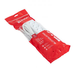 Удлинитель с сетевым фильтром 6х3м с заземл. 16А IP20 Блокбастер XL 3.2кВт ПВС 3х1 с выкл. PROxima UFA16-310-6-03