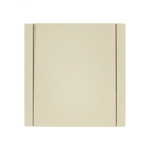 FORTE&PIANO Выключатель 1-клавишный проходной 10А FP403 ваниль IEK FP-V12-0-10-1-K10