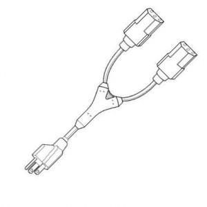 17272A 10 B1, Кабели питания переменного тока 18AWG "Y" CORD 6FT (1.8m) BLACK