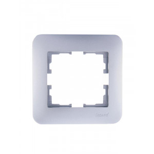 Рамка 1-м Karina Life горизонт. матов. серебр. 708-4300-146