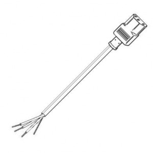 17749 10 B1, Кабели питания переменного тока 18AWG RECPT-S/T SVT 6FT 7IN (2.0m) BLACK