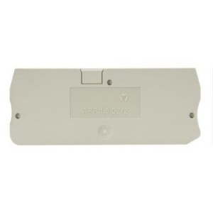 Крышка боковая APF 1,5 D2/2, Крышка боковая, для клемм WKF 1,5 D2/2..., цвет: серый