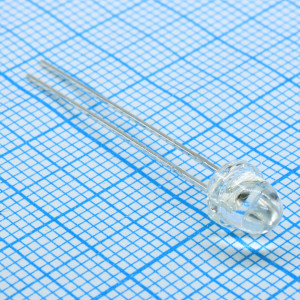 L-63SURCK, Светодиод 5мм/красный/630нм/400-600мкд/прозрачный/30°