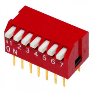 DP-07 (SWD3-7), DIP переключатель DP-07, серия SWD 3-7