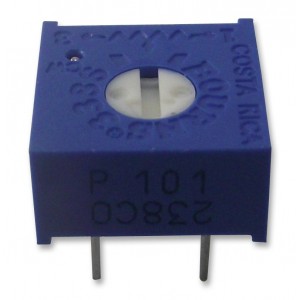 3386P-1-204LF, Потенциометр однооборотный керметный 200кОм 0.5Вт PC PIN