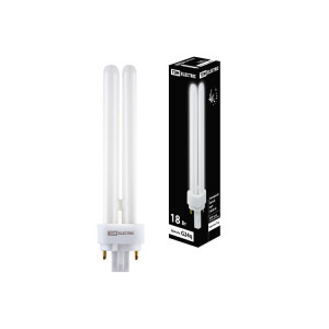 Лампа энергосберегающая КЛЛ-PD-18Вт-4000K-G24q-2 SQ0323-0090