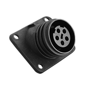 PX0941/03/S, Стандартный цилиндрический соединитель 3P PNL MOUNT SKT