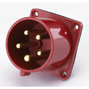 Вилка для скрытой проводки 625 3Р+РЕ+N 32А 380В IP44 C2 26064DEK