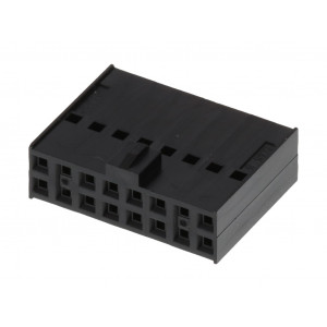 901420016, Кожух разъема  розетка 16 контакт(ов) 2.54мм обжим кабеля серия C-Grid IIIї пакет