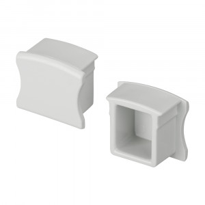 Заглушка PVC-SLIM-H15 глухая 018241, Заглушка для профиля ALU-SLIM-H15 глухая. Материал - пластик ABS, цвет серый.  Цена указана за 1шт.