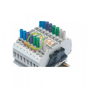 Тестовый штекер SB 4 GN, Тестовый штекер для измерительных клемм WK6 TK, цвет зеленый