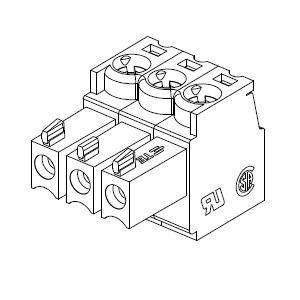 2213936-6, Съемные клеммные колодки SMT TB SCREW RECPT 3.5MM, 6 POS