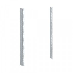 Вертикальные монтажные профили 16U, "L" для 19" IT-корпусов ДКС серии STI/CQE, 2шт R5VUG16L