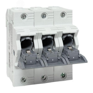 Предохранитель-разъединитель DF 14х51 3Р (тип ПВЦ) EKF