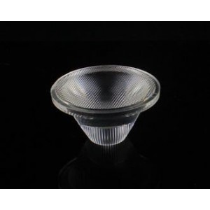 LL01CR-PV80L02, Линзы для осветительных светодиодов Single Lens 45x23.65mm 80deg