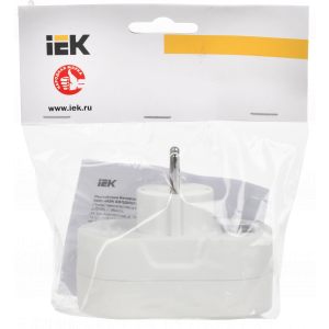 Разветвитель 2-м 16А IP20 Т-01/02 кругл. WTP10-16-02