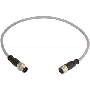 21348485585010, Кабели для датчиков / Кабели для приводов M12-A 5PIN M/F ST DOUBLE END 1.0M PVC