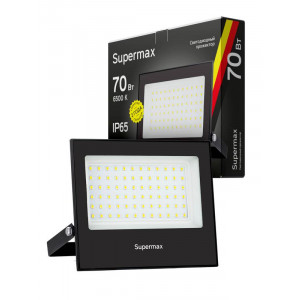 Прожектор светодиодный Supermax SPR 70Вт 6500К 7000лм IP65 КОСМОС S_PR_LED_70