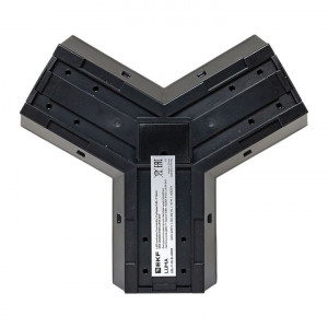 Фигурный коннектор для светодиодных линейных светильников ДБО-Y черный 10Вт 6500К IP20 LUMA EKF LBL-Y-10-B-6500