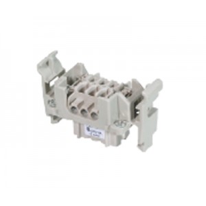 Розеточная контактная вставка Z5.570.3756.0, Розеточная контактная вставка, винтовая фиксация, 10 полюсов + PE, типоразмер 10B, 690V, 16A, сечение обслуживаемых проводников 0,5-2,5 мм кв, тип покрытия контактов: олово, с защелками, с монтажной рамкой