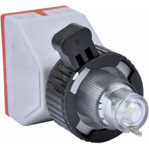 Взрывозащищенный контактный блок. кнопка с индикацией. 20-250V. 1NC 2366.127.301