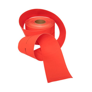 Термоусаживаемая трубка ТУТ нг 100/50 красная рулон PROxima tut-100-r