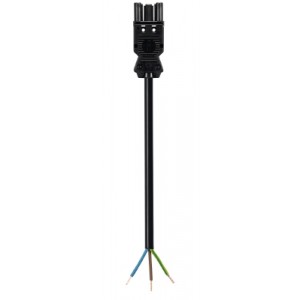 Соединитель GST18i3K1B- 15H 90SW, Кабельная сборка, оконеченная розеточным разъемом GST18i3, и свободным концом, 3 полюса, длина кабеля: 9 метров, сечение жил кабеля: 3х1,5 мм.кв., номинальное напряжение: 250V, номинальный ток: 16А, цвет разъема: черный, цвет кабеля: черный