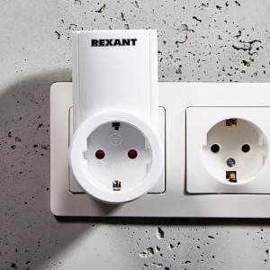 Радиоуправляемая розетка c ПДУ RX-001, один пульт, одна розетка